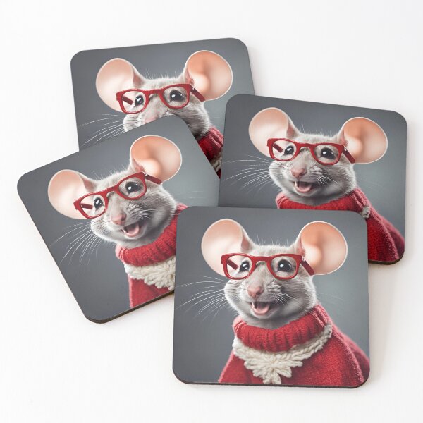 Item preview, Christmas mouse 9 designed and sold by MetallenaLux.