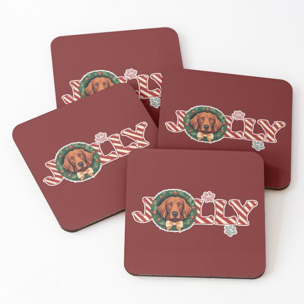 Item preview, Jolly Christmas - Irish Setter Nose Edition designed and sold by GoodyPaws.