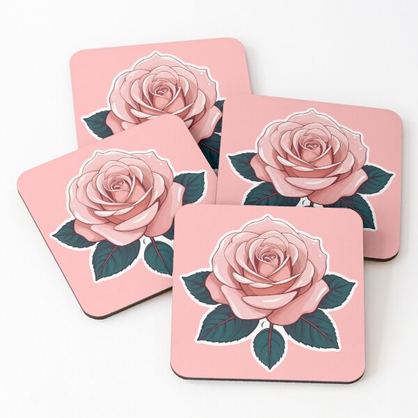 Item preview, Pink Rose Flower designed and sold by MadnessEnvelope.