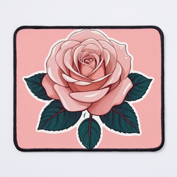 Item preview, Pink Rose Flower designed and sold by MadnessEnvelope.