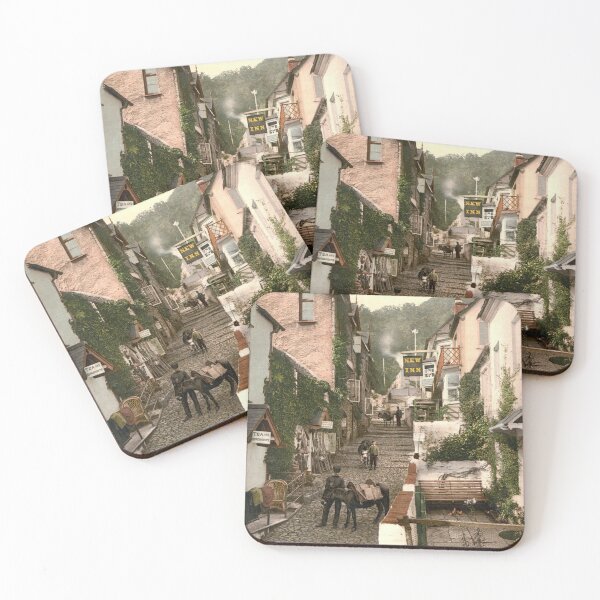 Item preview, High Street, Clovelly  designed and sold by 19th Century in Color.