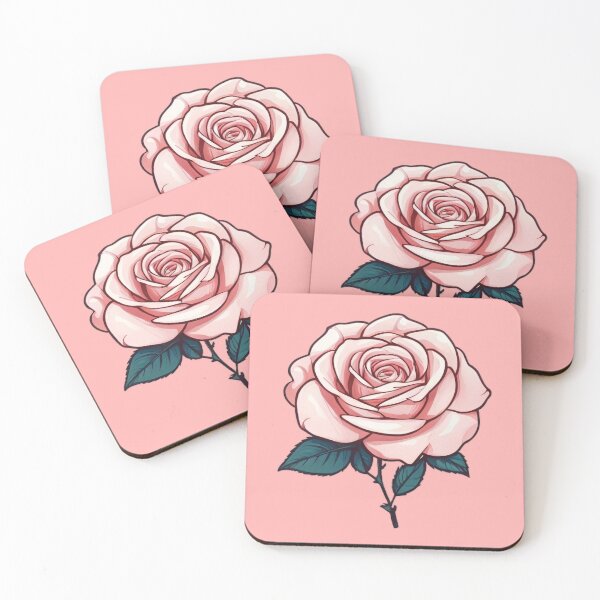Aperçu de l'œuvre Jolie fleur de rose girly créée et vendue par MadnessEnvelope.