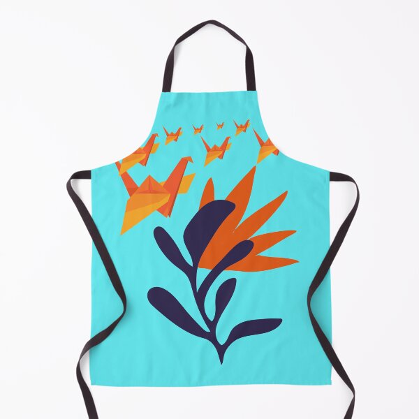Item preview, Blue and Orange Paper Migratory Birds designed and sold by Ciervo Primavera.