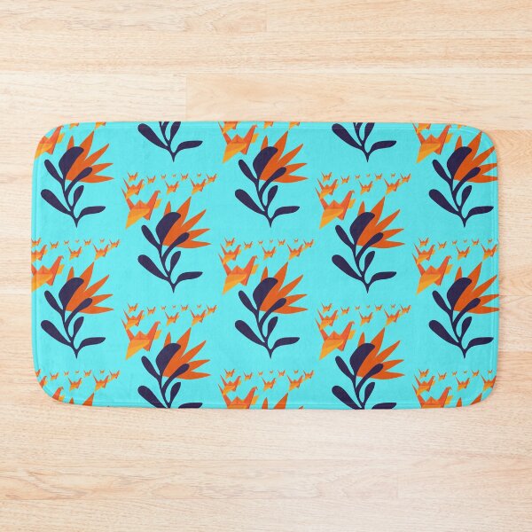 Item preview, Blue and Orange Paper Migratory Birds designed and sold by Ciervo Primavera.