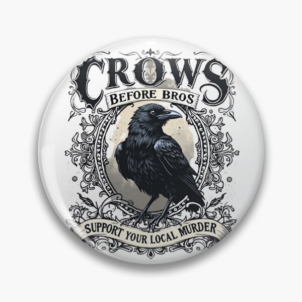 Item preview, Crows Before Bros Support Your Local Murder  designed and sold by ArtFromBeyond.