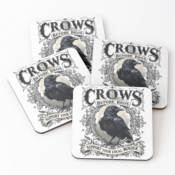 Item preview, Crows Before Bros Support Your Local Murder  designed and sold by ArtFromBeyond.