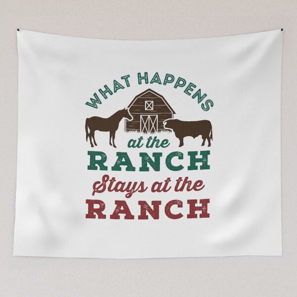 Item preview, What Happens at the Ranch Stays at the Ranch designed and sold by jaygo.