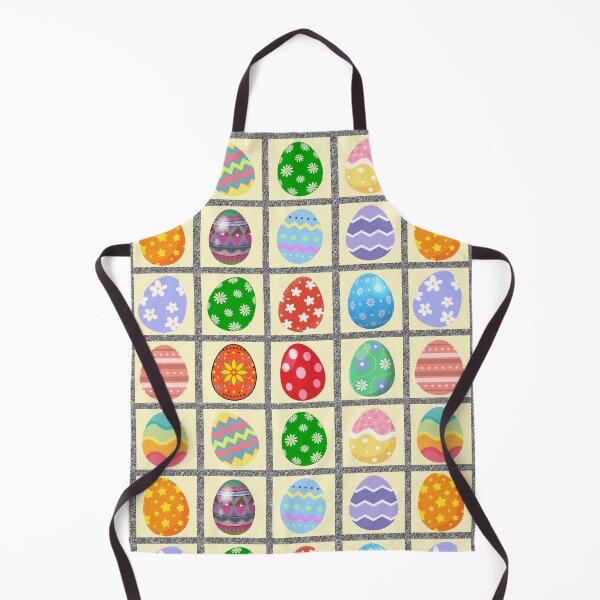 Item preview, Easter Egg-stravagant Elegance: A vibrant pattern showcasing 12 unique Easter eggs, each with intricate designs and bright colors. designed and sold by Grang Art Artistic Designs.