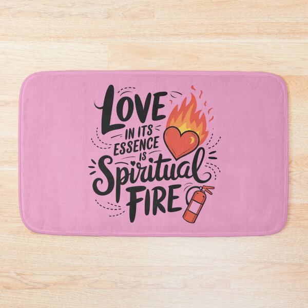 Item preview, Love in its essence is a spiritual fire v2 designed and sold by P2Genies.