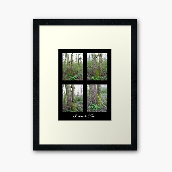 Intimate tree Framed Art Print