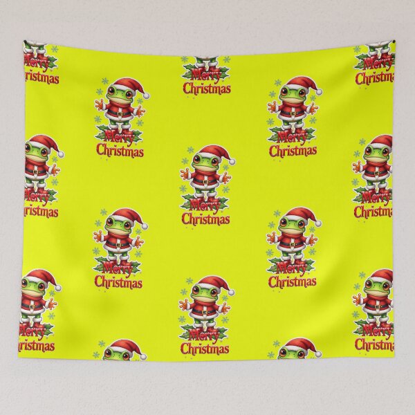 Item preview, Merry Christmas frog designed and sold by FrogLLi.