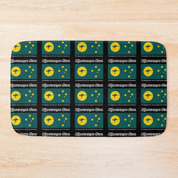 Item preview, Aussie Kangaroo Sun. flag for Australia.  designed and sold by Kangaroo Sun.