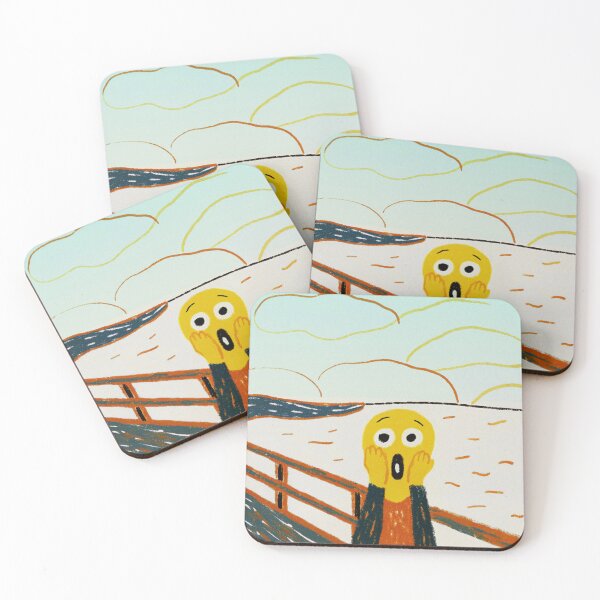 Item preview, The Scream Goes Cartoon designed and sold by Arte Cartoon From TagTeam Group.