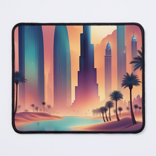 Item preview, Colorful eastern cityscape designed and sold by Purr95.