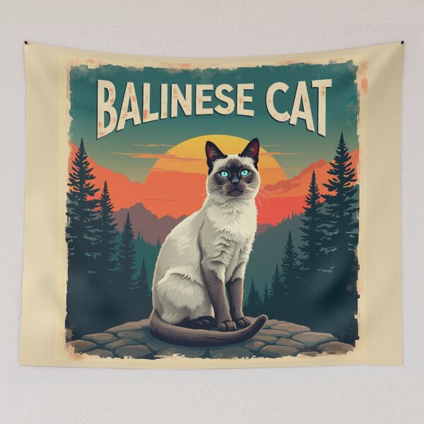 Item preview, Balinese Cat designed and sold by printmala.