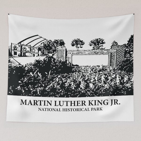 Item preview, Martin Luther King Jr. National Historical Park designed and sold by Lakeric Cityscapes.