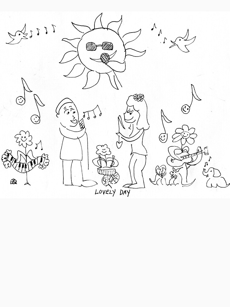 Thumbnail 7 of 7, Classic T-Shirt, Lovely Day designed and sold by bromfieldpen.