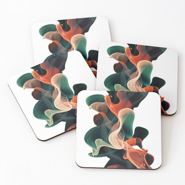 Item preview, Emerald and Amber Flow designed and sold by NomadicDreamer.