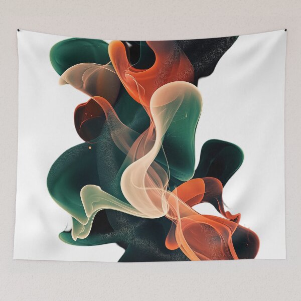 Item preview, Emerald and Amber Flow designed and sold by NomadicDreamer.