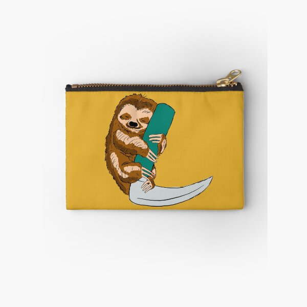 Item preview, Cute Sloth with a Macintosh Blade designed and sold by Hodgepodge Bricolage.