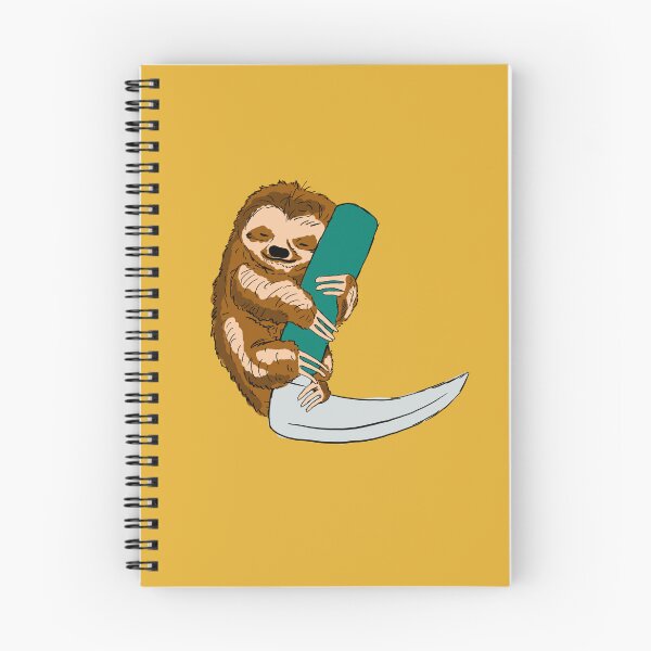 Item preview, Cute Sloth with a Macintosh Blade designed and sold by Hodgepodge Bricolage.