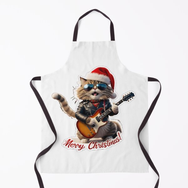 Item preview, Rockin’ Catmas: The Coolest Christmas Cat Ever! designed and sold by Khala.