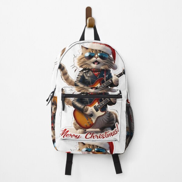 Item preview, Rockin’ Catmas: The Coolest Christmas Cat Ever! designed and sold by Khala.