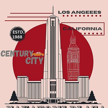 Artwork thumbnail, Nakatomi Plaza Sticker ,CENTURY CITYY 19988 by wedad01