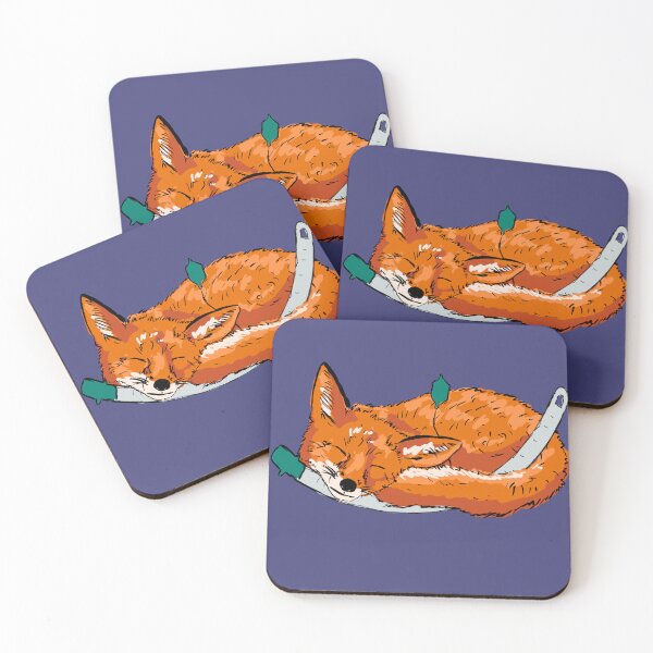 Item preview, Cute Fox with an Endotracheal Tube designed and sold by Hodgepodge Bricolage.