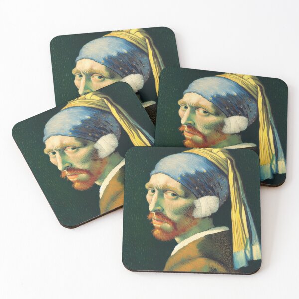 Item preview, self portrait without pearl earring designed and sold by fluffymackeral.