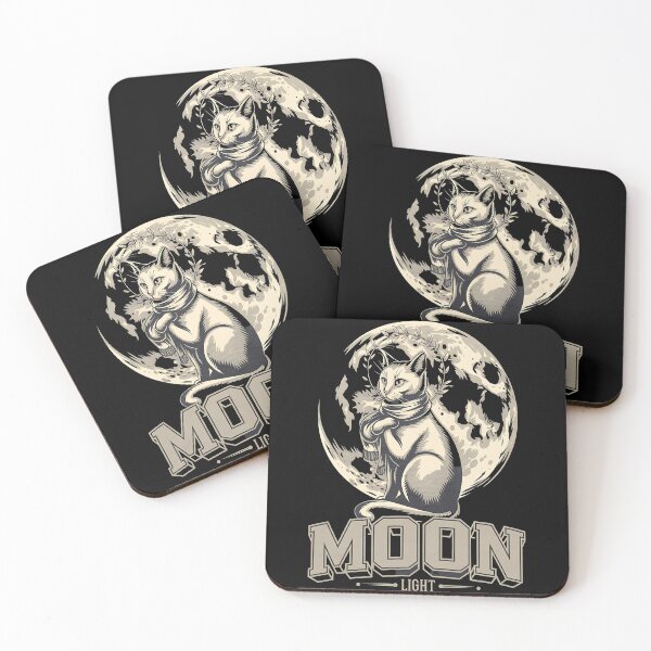 Item preview, Cat in the moonlight - Beauty in the moonlight designed and sold by JansenGS.