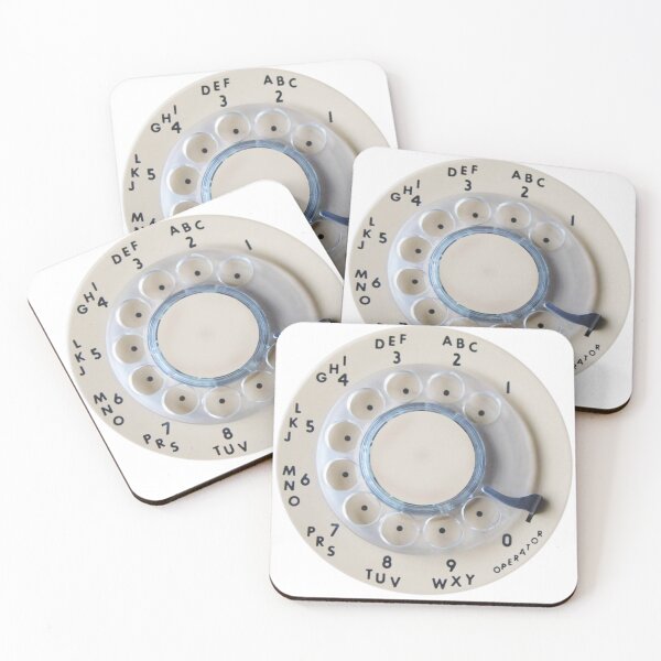 Item preview, Telephone Dial - Rotary Phone designed and sold by PIXEL POP DESIGNS - Beyond the Norm!.