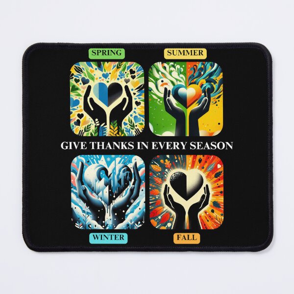 Item preview, Give Thanks in Every Season designed and sold by Anchored-Arts.