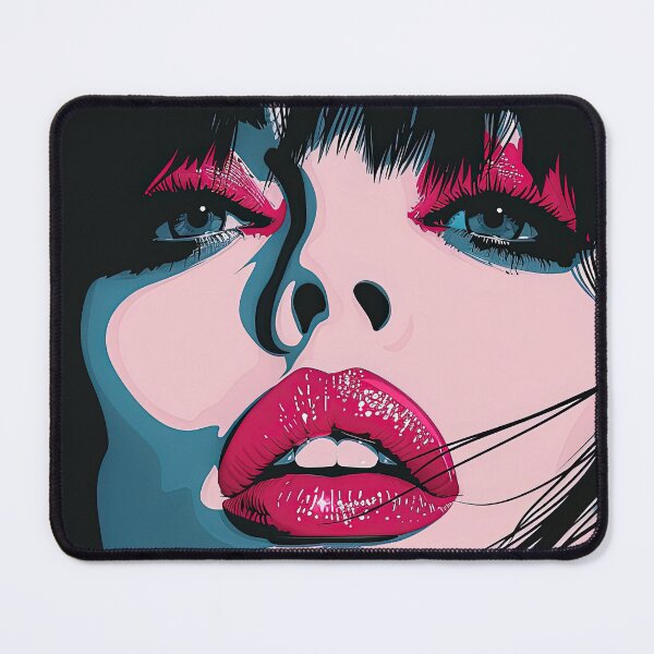 Item preview, Vibrant Feminine Portrait in Graphic Style designed and sold by Piotrek0001.