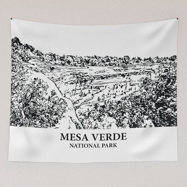 Item preview, Mesa Verde National Park designed and sold by Lakeric Cityscapes.