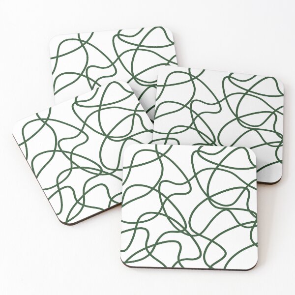 Item preview, Dark Green Line Art designed and sold by islaevans1.