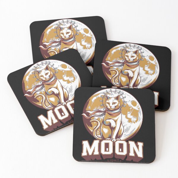 Item preview, Cat in the moonlight - Beauty in the moonlight - Cats in the night designed and sold by JansenGS.