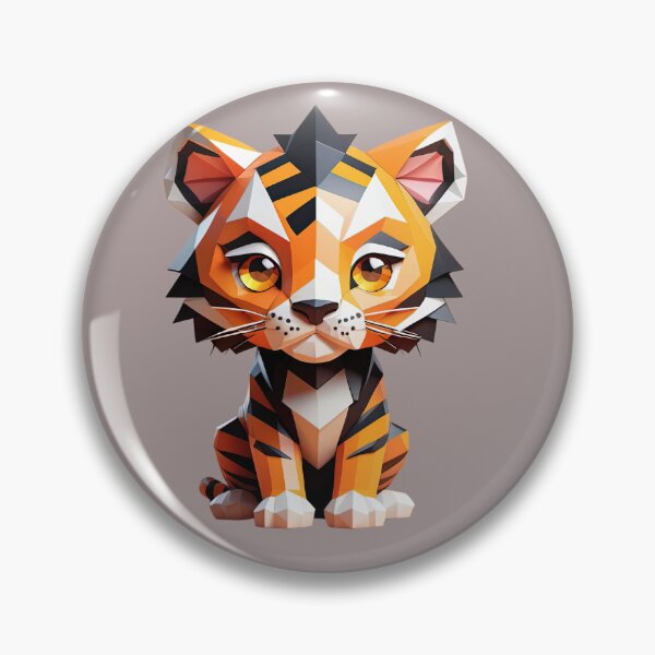 Item preview, Geometric Baby Tiger designed and sold by KiEgon.