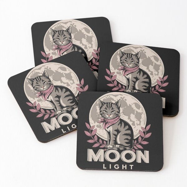 Item preview, Cat in the moonlight - Beauty in the moonlight - Cats in the night designed and sold by JansenGS.