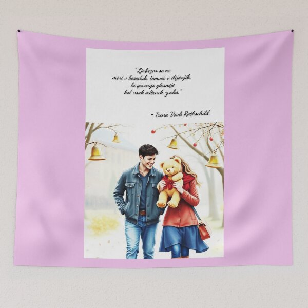 Item preview, ' LJUBEZEN SE NE MERI V BESEDAH '. designed and sold by Irena Vovk Rothschild's ONLINE SHOP.