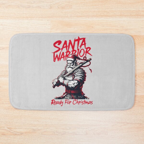Item preview, Santa Warrior Ready For Christmas designed and sold by Mr-wow.