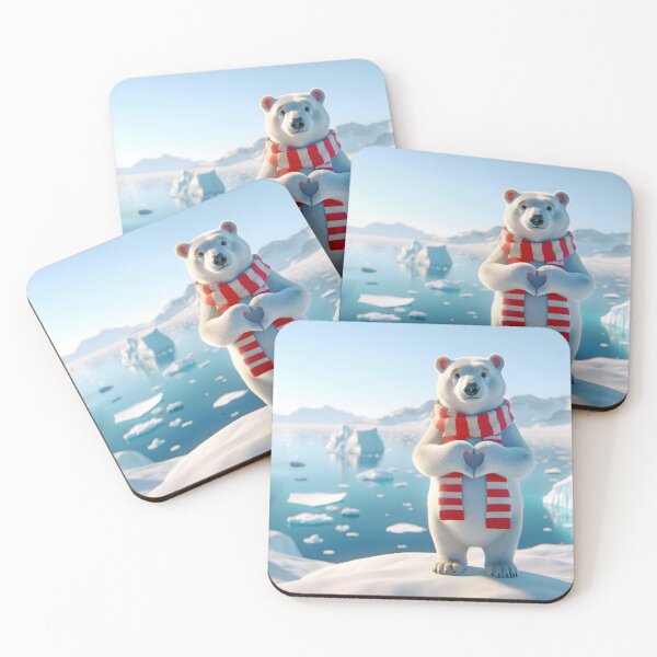 Item preview, Polar Bear Love designed and sold by Maria Dryfhout.