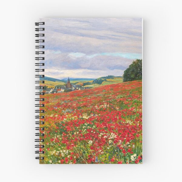 Item preview, Fritz von Wille. Poppy field near Hillesheim designed and sold by likiska.