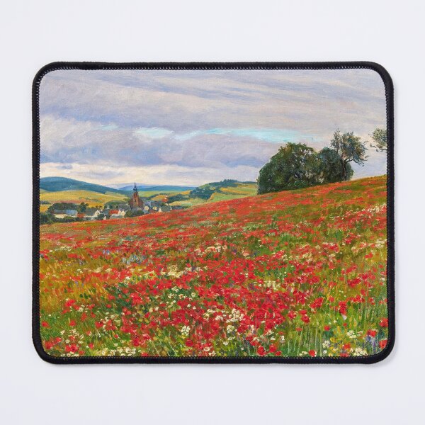 Item preview, Fritz von Wille. Poppy field near Hillesheim designed and sold by likiska.