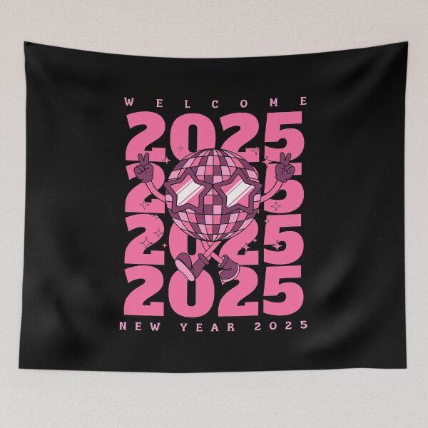Item preview, Welcome New Year 2025 designed and sold by RockBeeDesigns.
