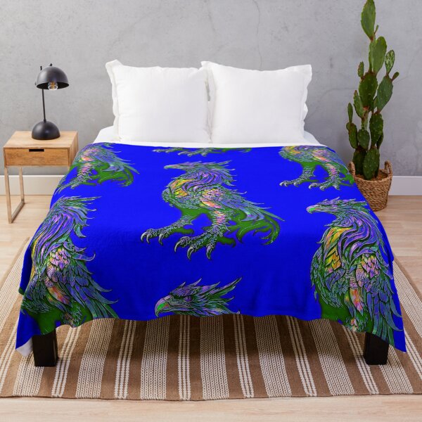 Item preview, Blue  Iridescent Griffin - fantasy designed and sold by Earth Nature Creations.