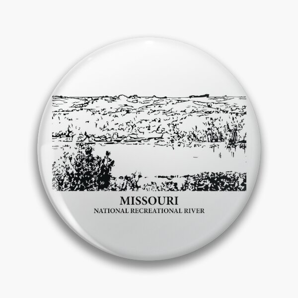 Item preview, Missouri National Recreational River designed and sold by Lakeric Cityscapes.