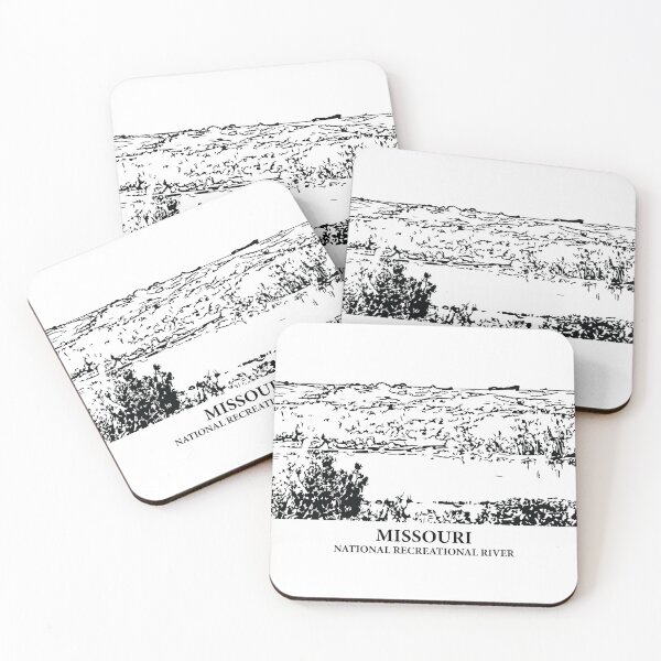 Item preview, Missouri National Recreational River designed and sold by Lakeric Cityscapes.