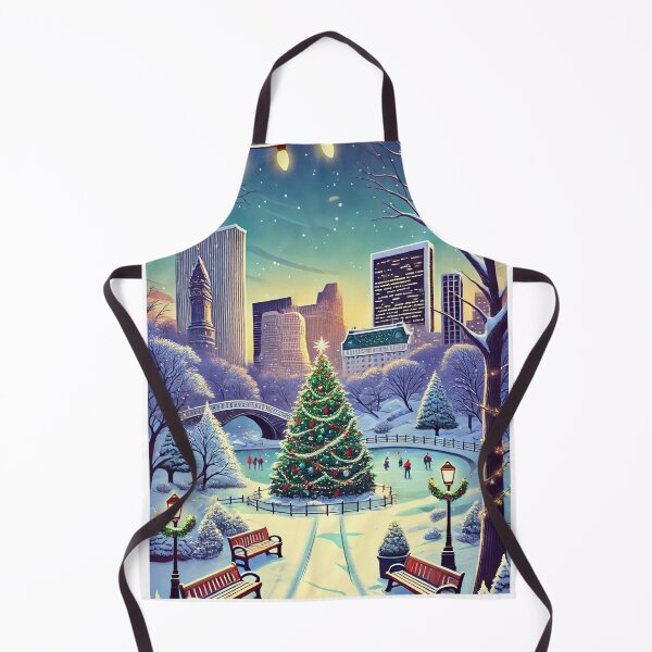 Item preview, Christmas NEW YORK CENTRAL PARK USA Digital Art TravelPoster designed and sold by TravelMarvel.