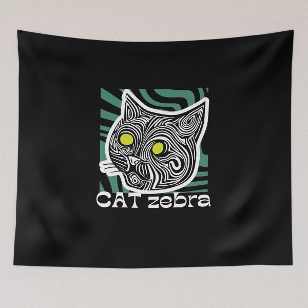 Item preview, Zebra cat designed and sold by Aminesnip.